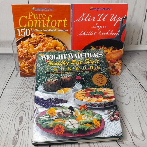 Weight Watchers Cookbook Lot Of 3 Lifestyle Super Skillet Feel Good Favorites - Picture 1 of 16